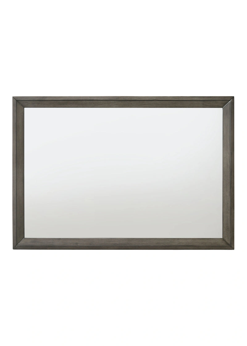 Escher Gray Oak Mirror