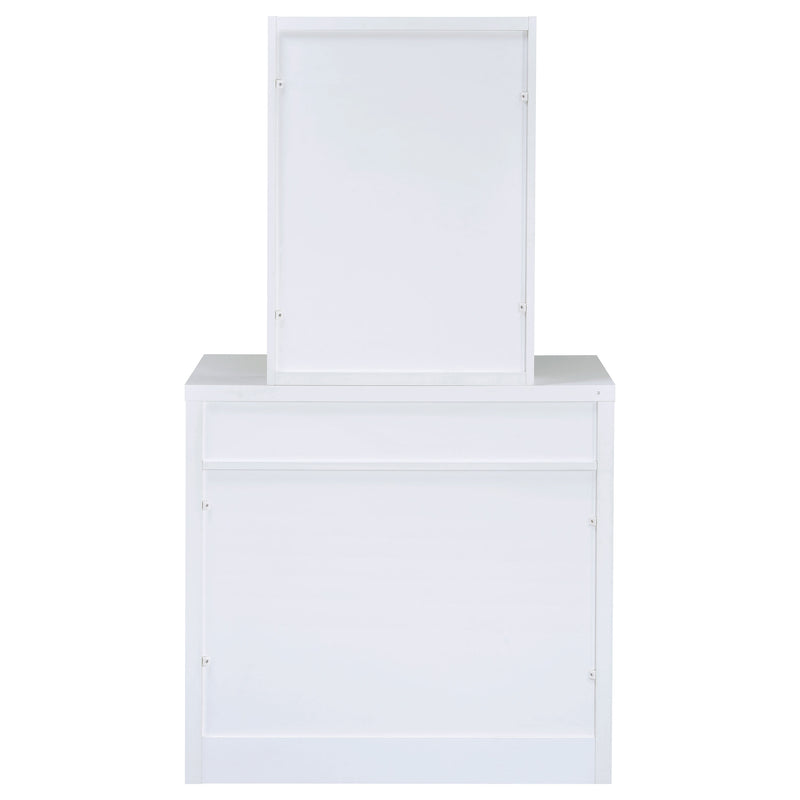 Harvey Makeup Vanity Table with Mirror and Stool