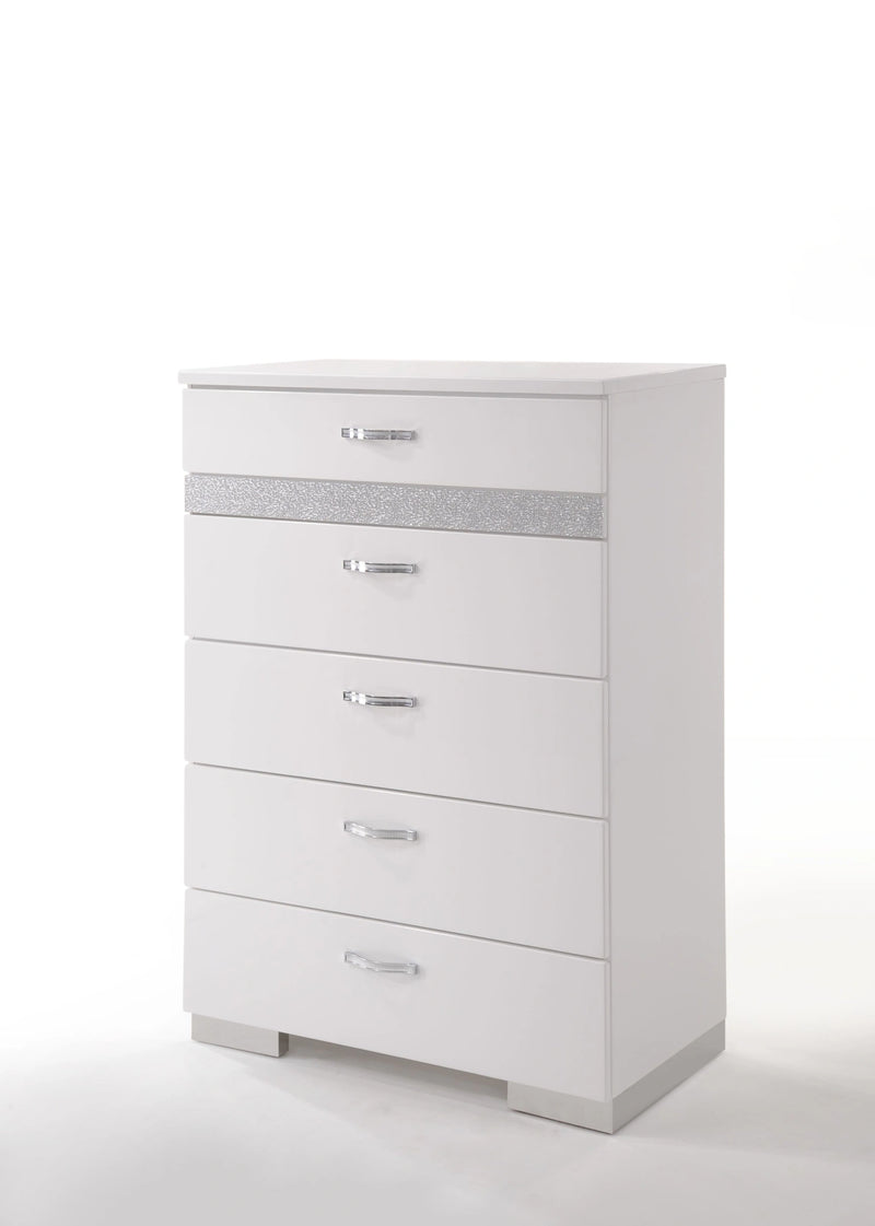 Naima II White High Gloss Chest